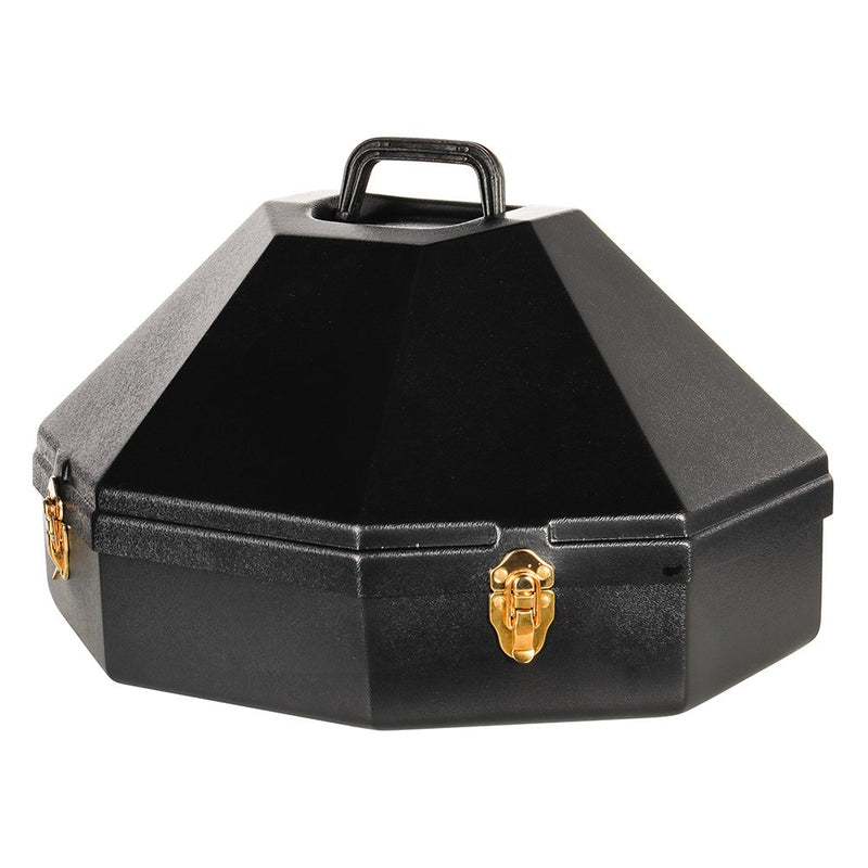 Hat Cans By Formco Black Buckaroo Hat Can 5in Brim