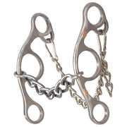 Sherry Cervi Diamond Short Shank Chain Gag Bit
