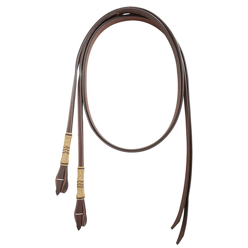Rawhide Braided Split Reins