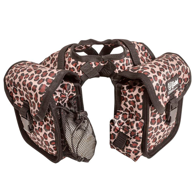Leopard Small Horn Saddle Bag