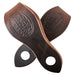 Chocolate Harness Leather Medium Slobber Straps