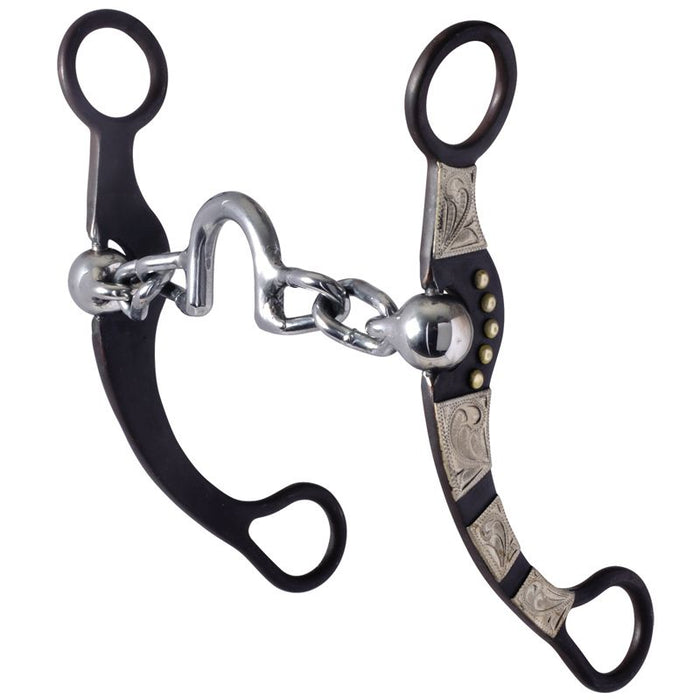 Reinsman Pro Roper Low Port Chain Shank Bit