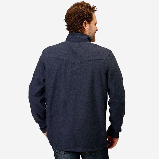 Stetson Apparel Mens Poly Bonded Sweater Knit Pullover