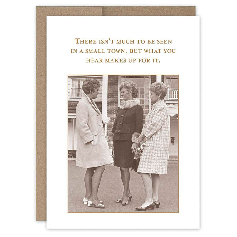 Small Town Birthday Card