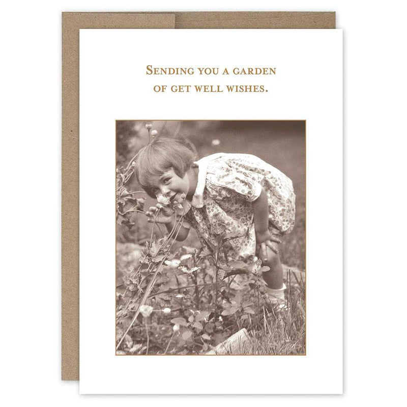 Sending You A Garden Get Well Card
