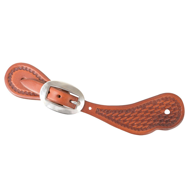 Chestnut Skirting Mini Basket Stamp Spur Straps