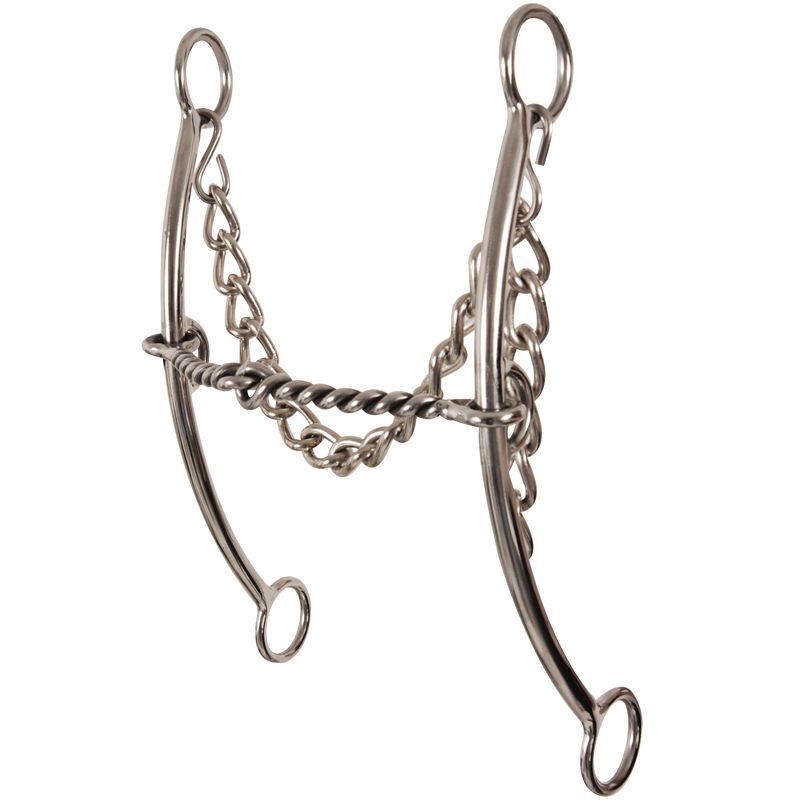 Carol Goosetree Pickup Twisted Wire Long Shank Gag Bit