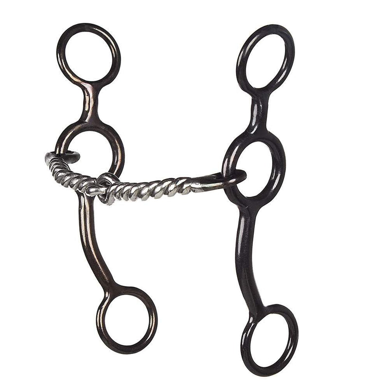Circle Gag Twisted Snaffle 7in Bit
