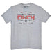 Cinch Men's Heathered Gray Graphic T-Shirt