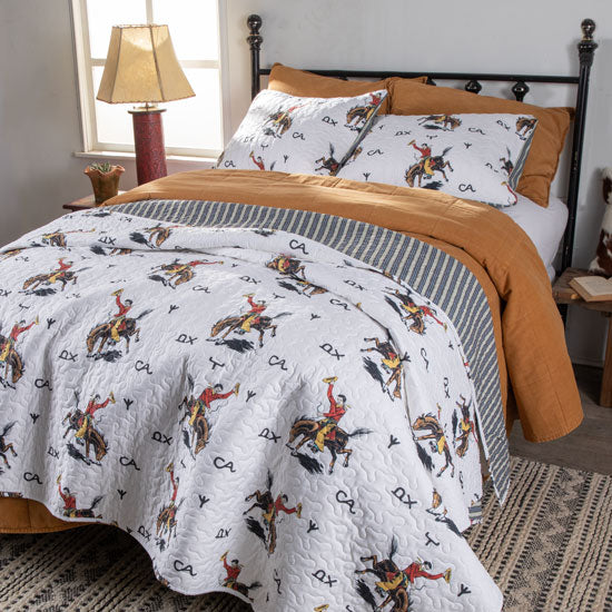 Ida Mae Home Lazy J Cowboy Quilt
