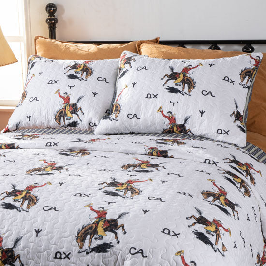 Ida Mae Home Lazy J Cowboy Quilt