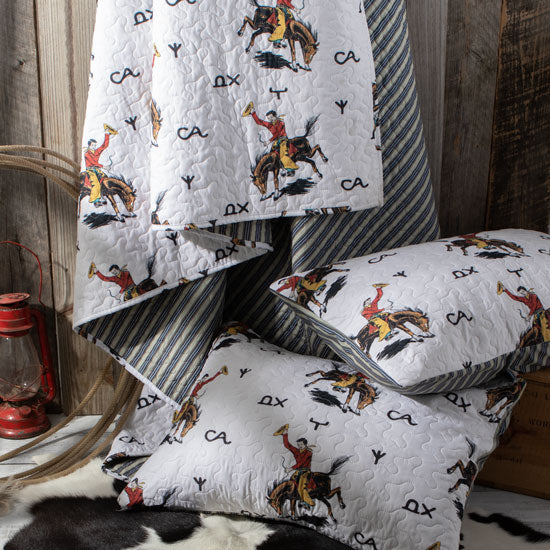Ida Mae Home Lazy J Cowboy Quilt