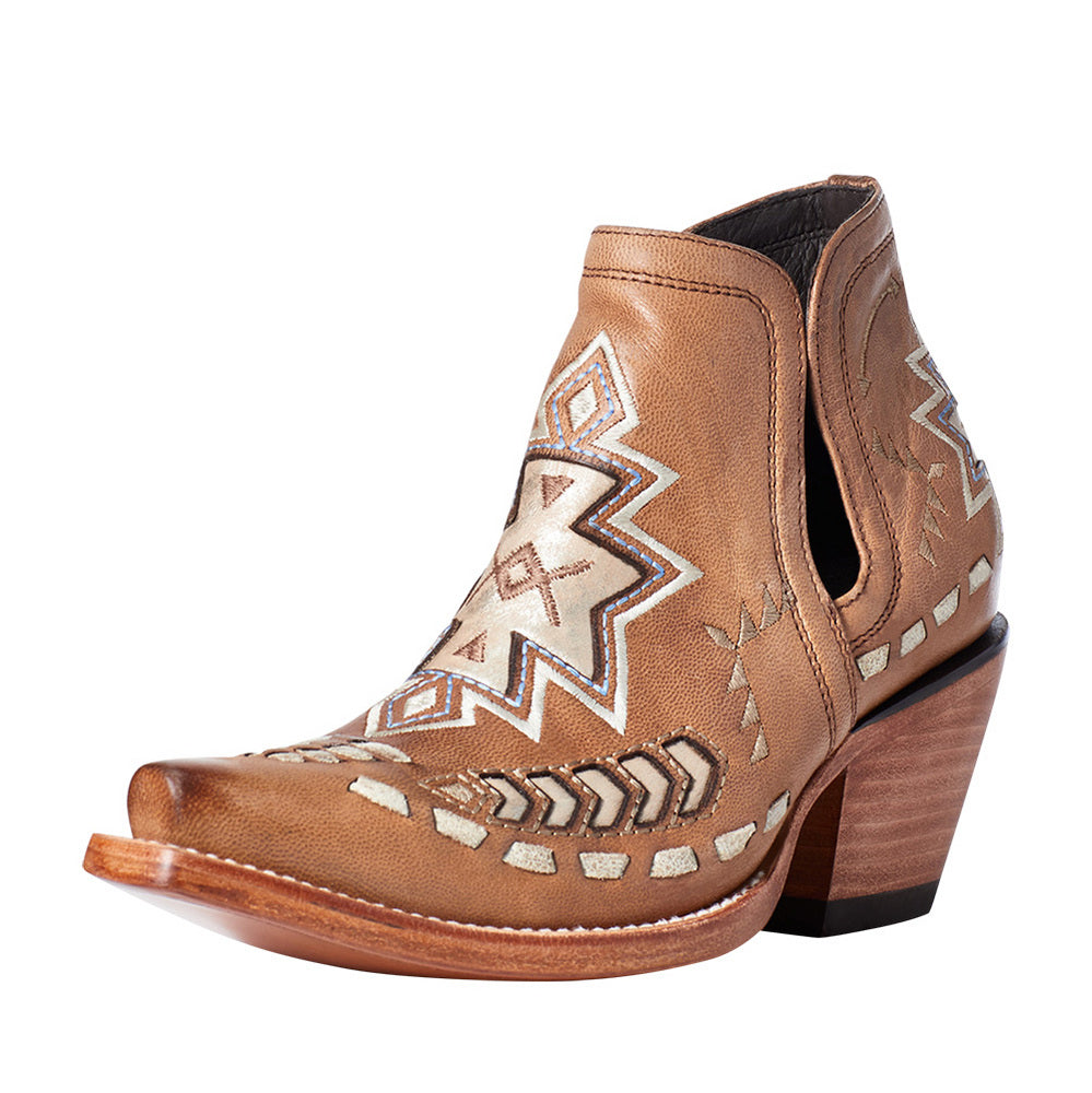 Ariat Women`s Aztec Aged Tan Dixon Bootie — NRS