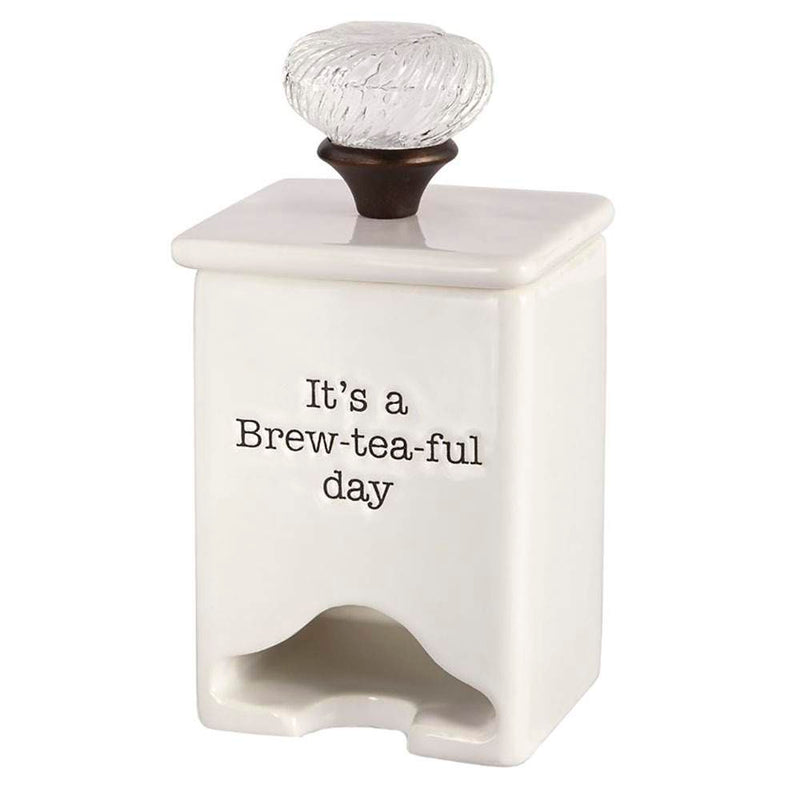 It's A Brew-tea-ful Day Tea Bag Caddy
