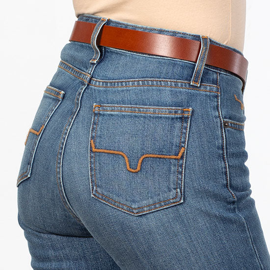 Kimes Ranch Women's Jennifer Mid Wash Jeans