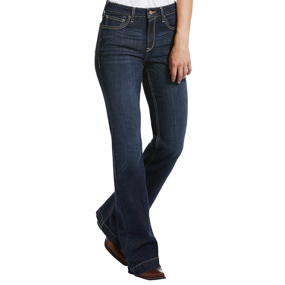 Ariat Women's Slim Fit Ella Wide Leg Trouser Jean