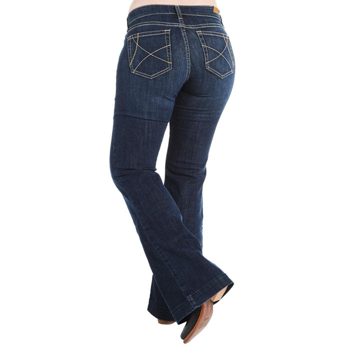 Women's Slim Fit Ella Wide Leg Trouser Jean
