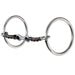 Twisted Sweet and Sour Dog Bone Loose Ring Snaffle Bit