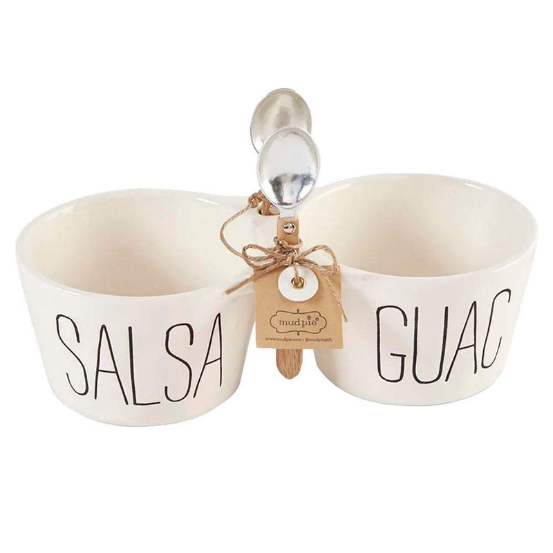 Mud Pie Salsa and Guac Double Dip Set