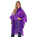Partrade Trading Corporation Purple Rain Poncho