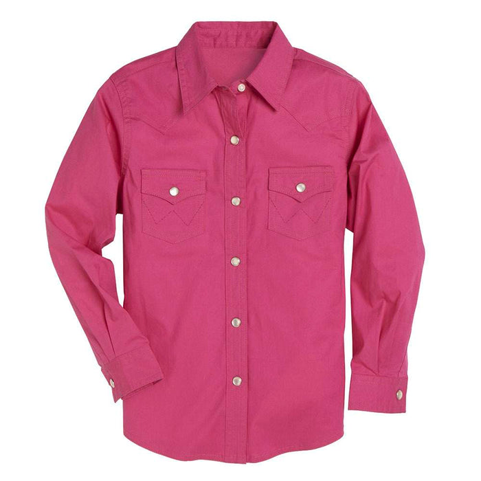 Girl's Pink Western Shirt