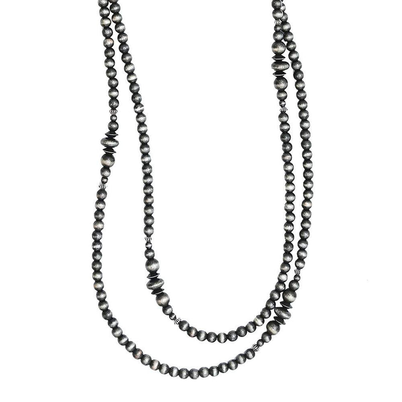 44" Faux Navajo Pearl Necklace
