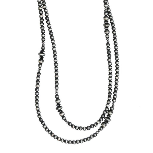 44" Faux Navajo Pearl Necklace