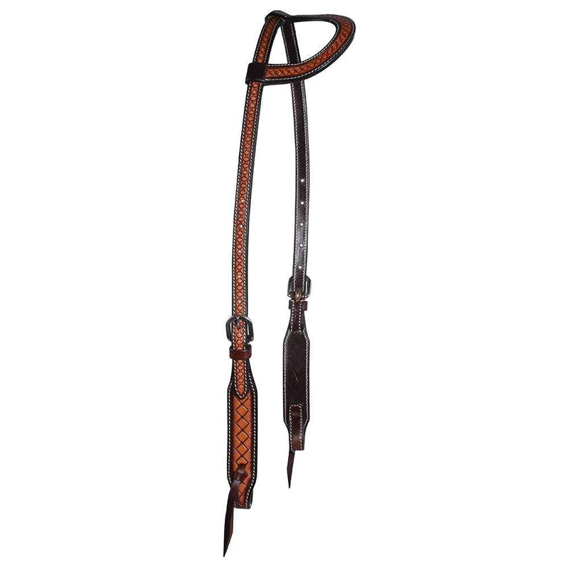 Professionals Choice Professional's Crosshatch Single Ear Headstall