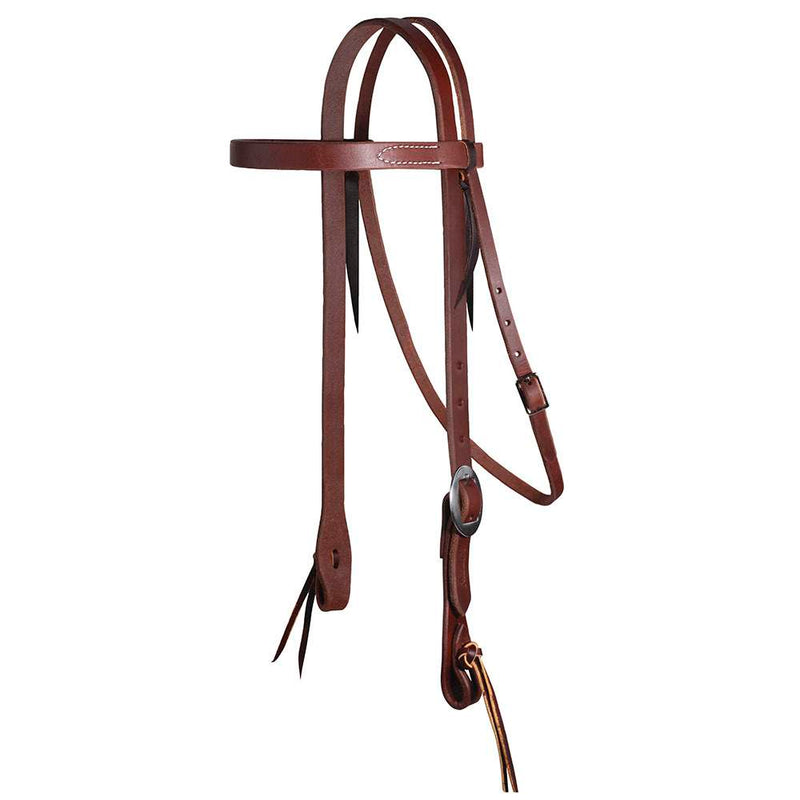 Ranch 3/4in Pineapple Knot Browband Headstall