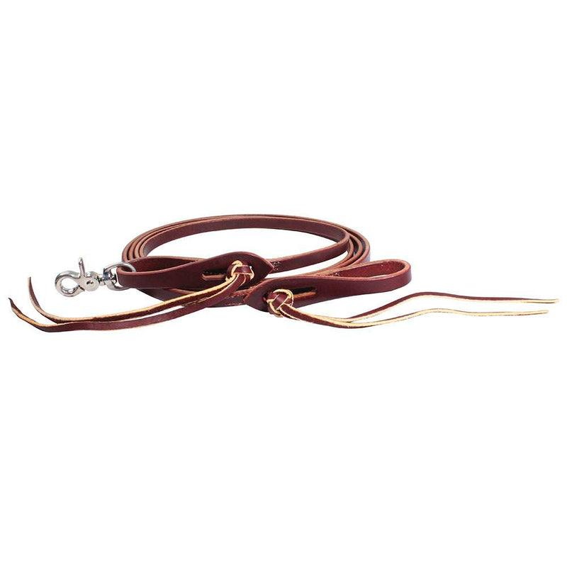 5/8in Pineapple Knot Latigo Roping Rein