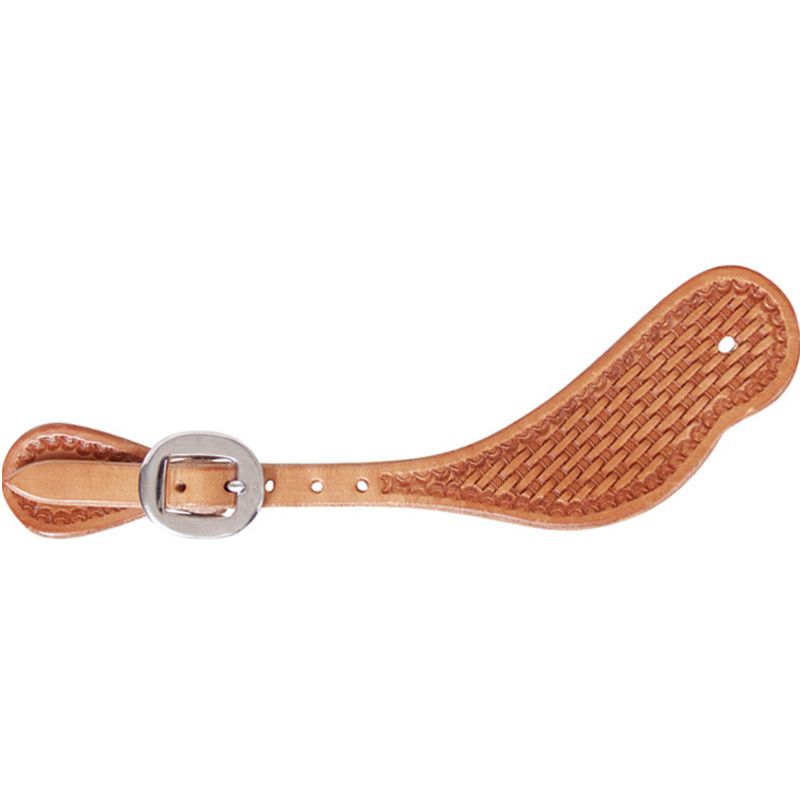Mens Basket Stamp Spur Straps