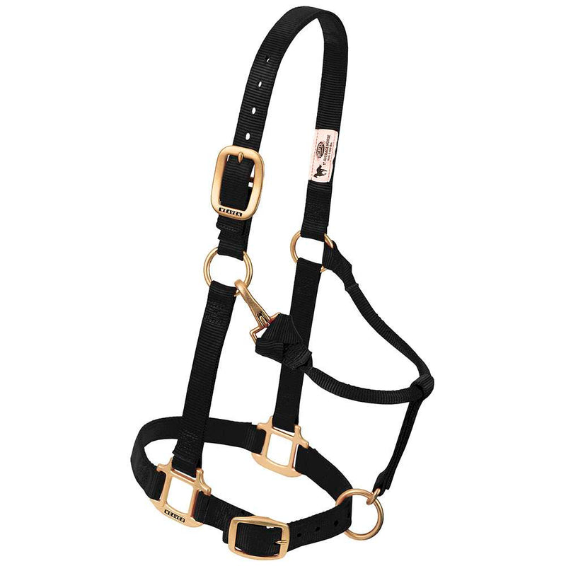 Adjustable Chin and Throat Snap Triple-Ply Nylon Halter