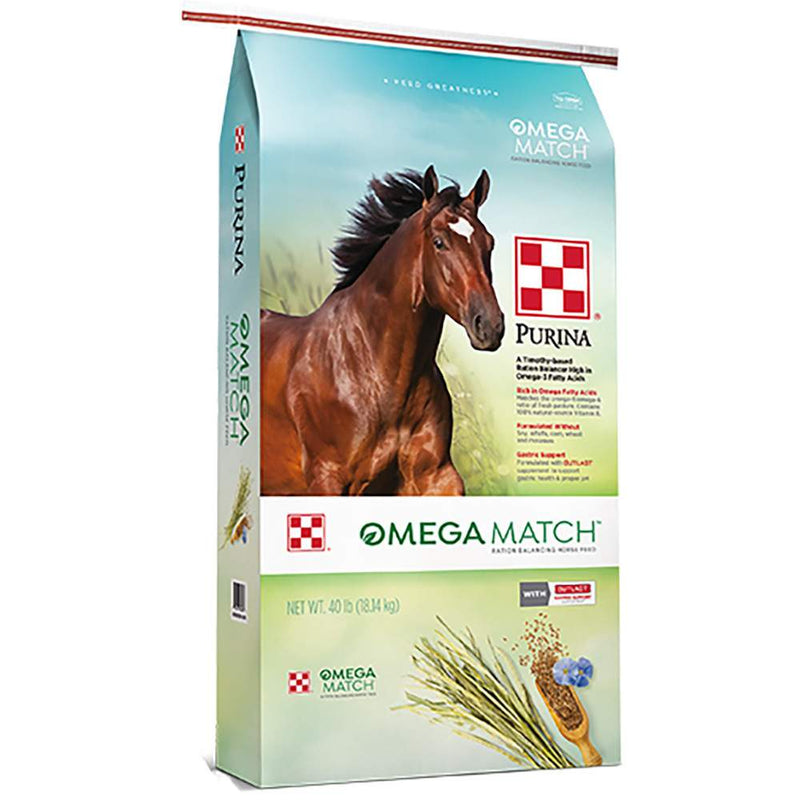 Omega Match Ration Balancing Horse Feed