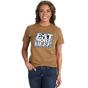 Eat More Beef Coyote Brown Graphic Tee