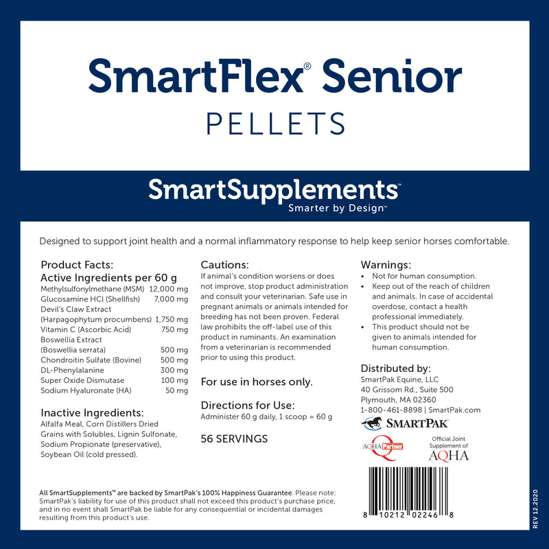 Smartequine SmartFlex Senior Pellets 7.4lb Bag
