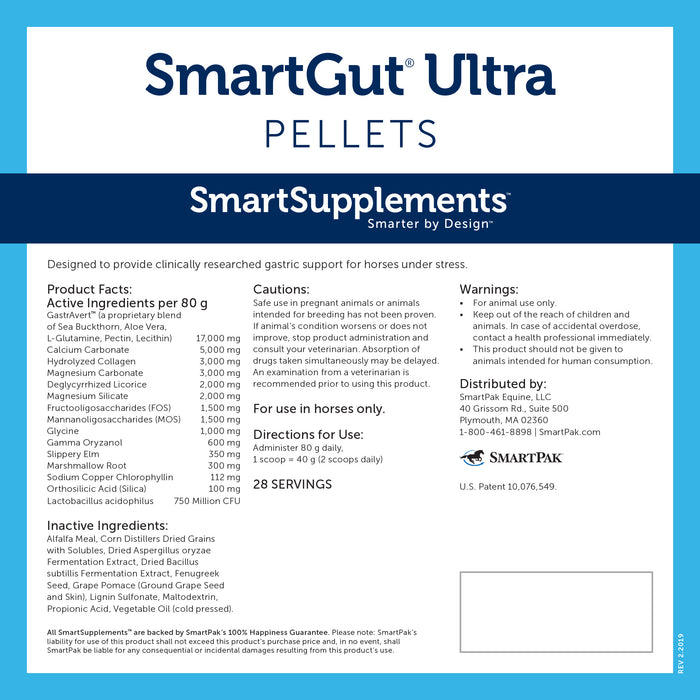 Smartequine SmartGut Ultra Pellets 5 lb Bag