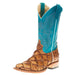 Women's Top Hand Antique Bass Turquoise Top Cowgirl Boots