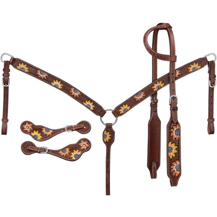 Sunflower 3 Piece Tack Set