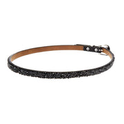 M&F Alamo Black 7/16" Sparkle Hat Band