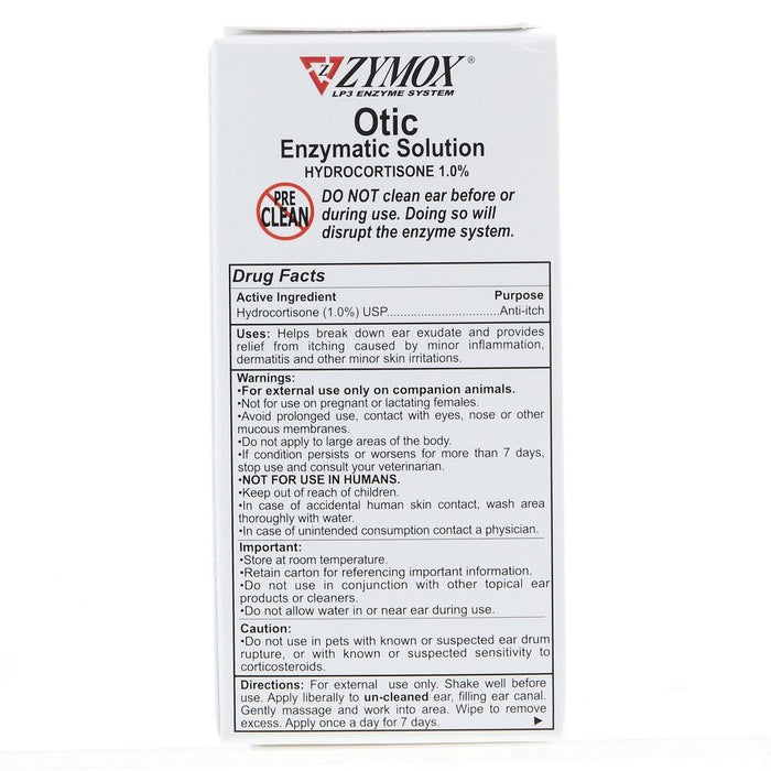 Pet King Brands Inc Zymox Otic with Hydrocortisone 1.25oz