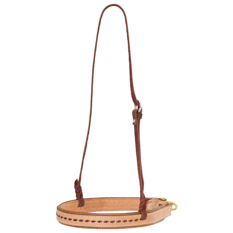 Roughout Latigo Buckstitched Noseband