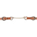 Rope Curb Strap with Harness Leather