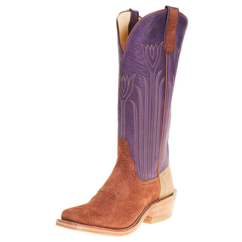 Women's Ride Ready Rust Carpincho 15" Top Cowgirl Boots