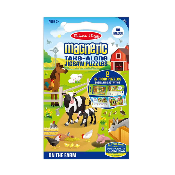 Take Along Magnetic On The Farm Puzzle