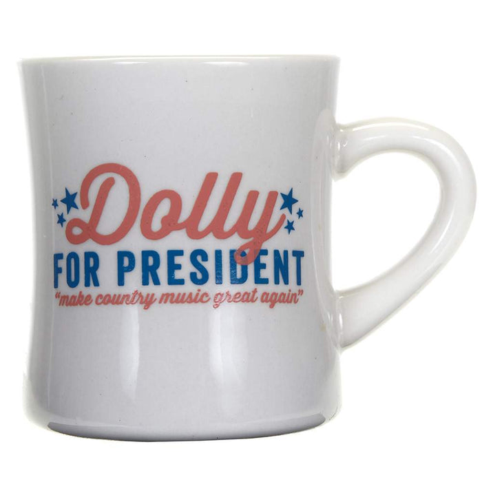 Dolly For President White Mug