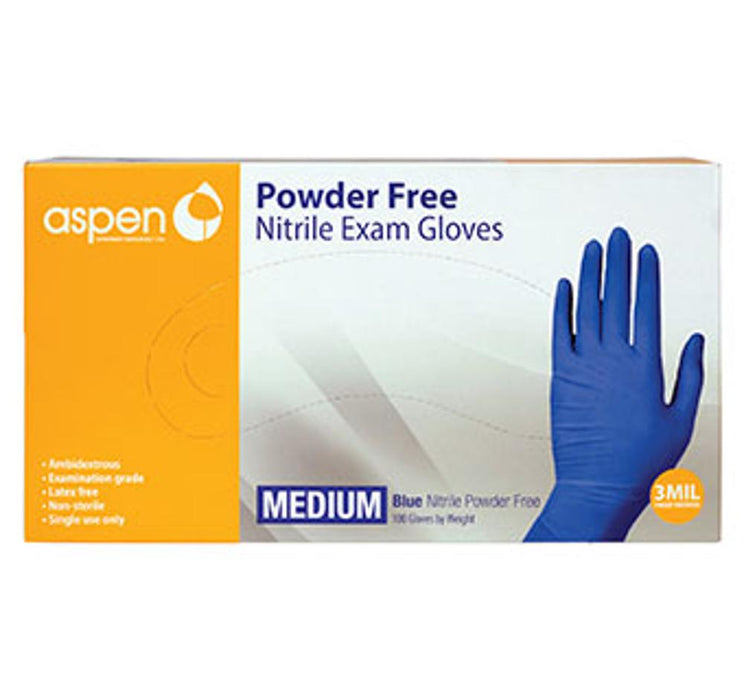 Latex Free Nitrile Examination Gloves Medium