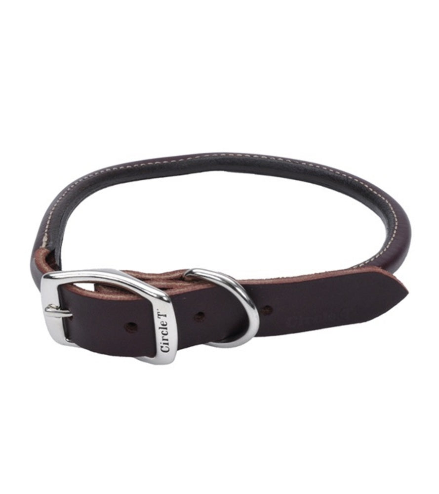 Circle T Leather Dog Collars & Leashes