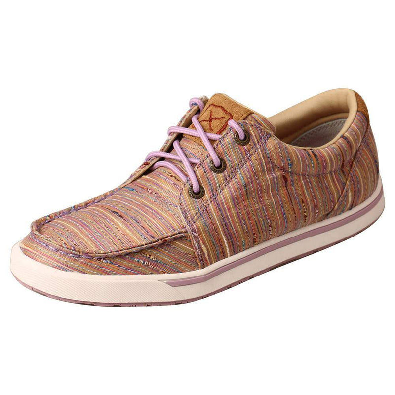 Womens Lilac Multicolored Kicks Casual Shoes