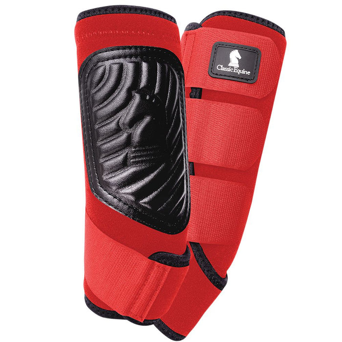 LARGE STEELGREY Classic Equine Classic Fit Front Boots - Main Image