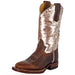 Kids Brown Bison Sparkle Magic Cowgirl Boot
